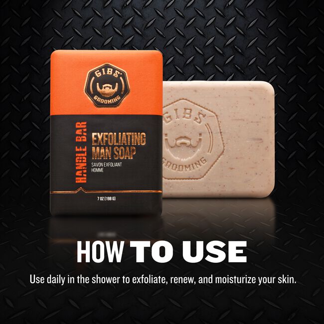 Handle Bar Exfoliating Man Soap