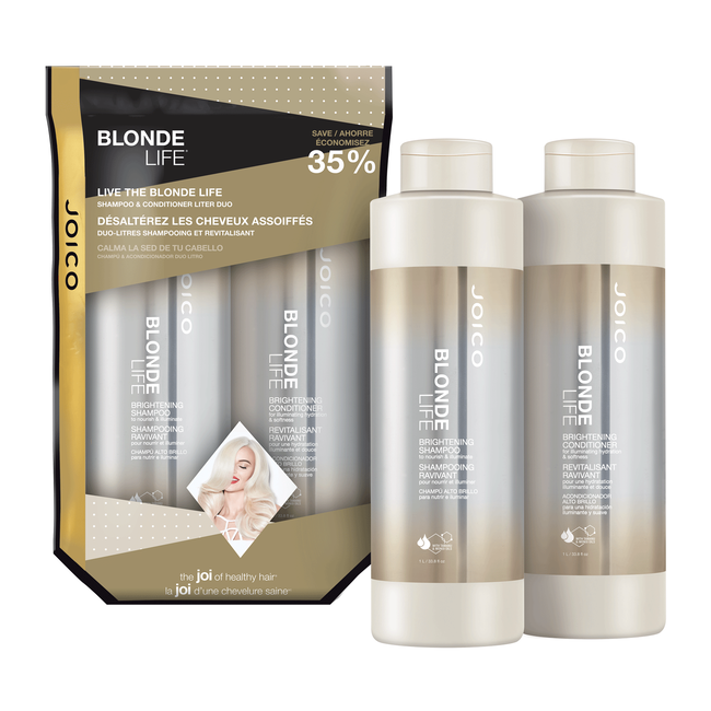 Blonde Life Shampoo & Conditioner Liter Duo Joico CosmoProf