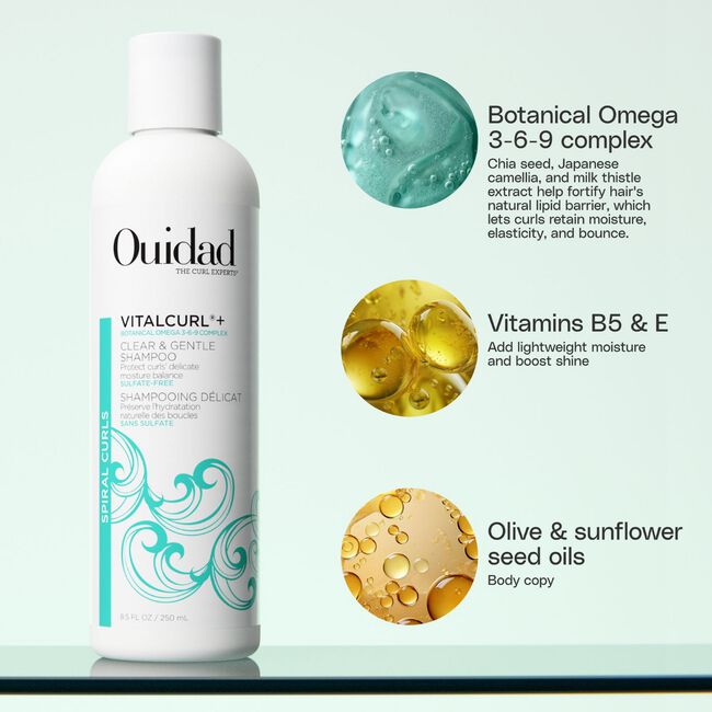 VitalCurl+ Clear & Gentle Shampoo