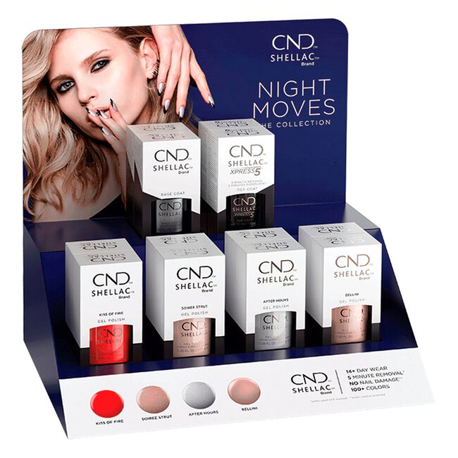 Shellac Night Moves - 12 Count Display