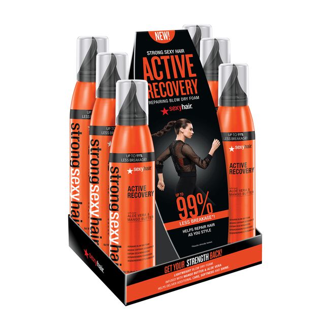 Active Recovery Repair Blow Dry Foam - 6 Count Display