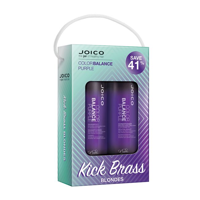 Color Balance Purple Shampoo, Conditioner Liter Duo