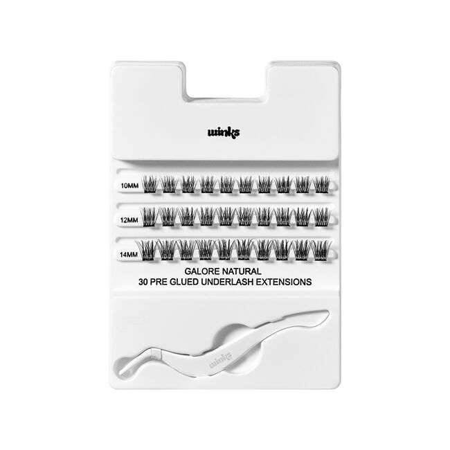 Winks Press on Lash 30 pc Volume + Applicator