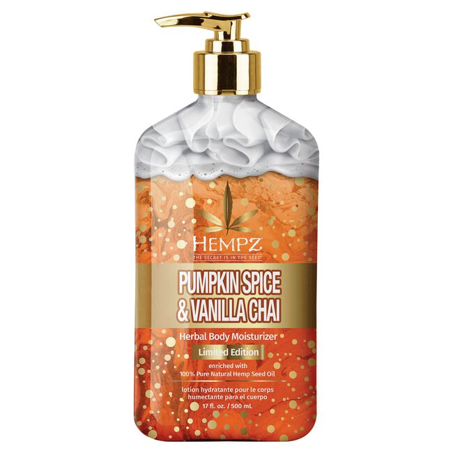 Pumpkin Spice & Vanilla Chai Herbal Body Moisturizer