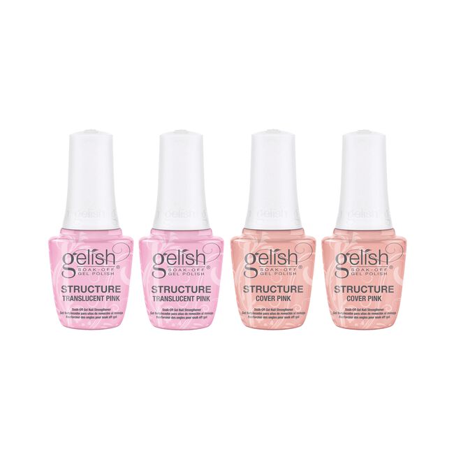 Translucent Pink Brush-On Structure Gel,Cover Pink Brush-On