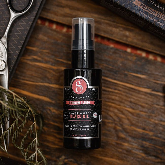 Premium Blends Black Amber Beard Oil