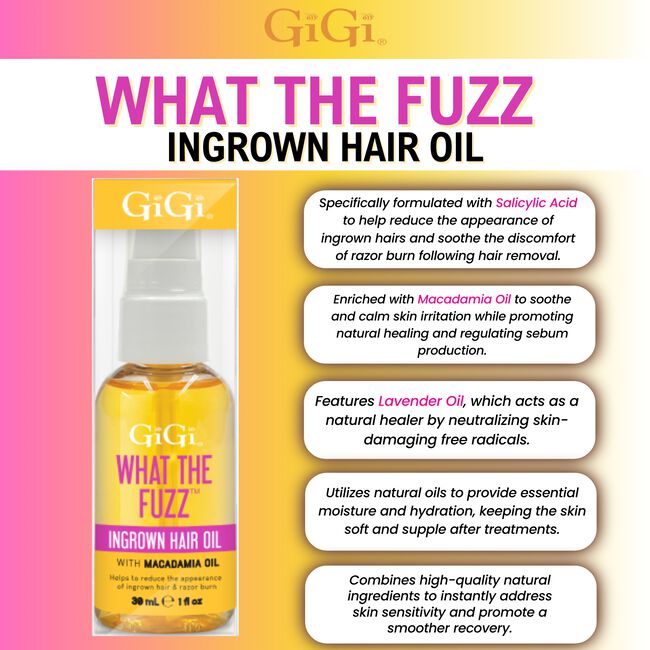 What the Fuzz Ingrown Hair Oil