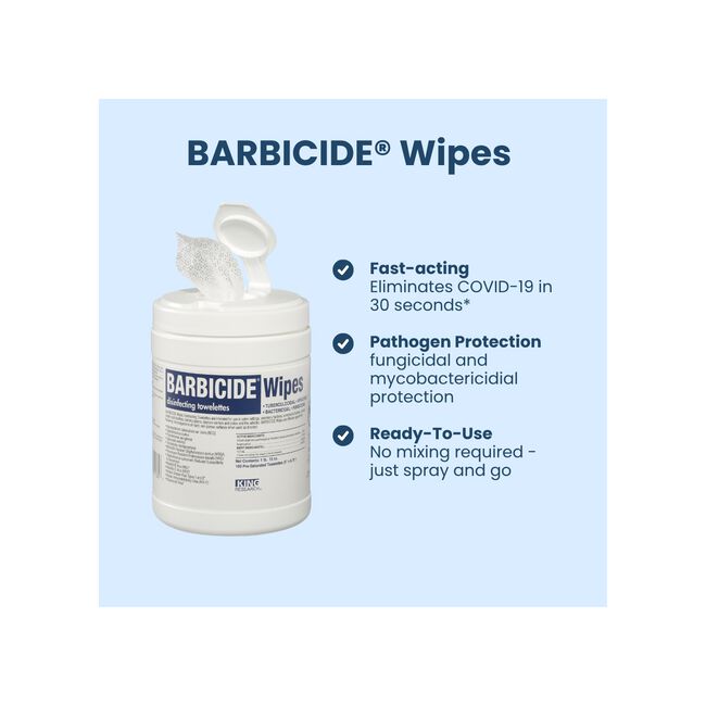 Barbicide Wipes