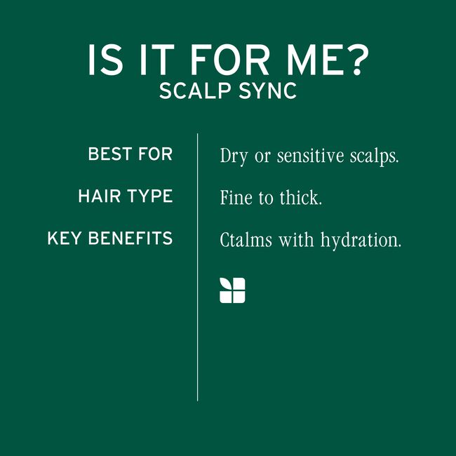 Scalp Sync Calming Shampoo for Dry Sensitive Scalp