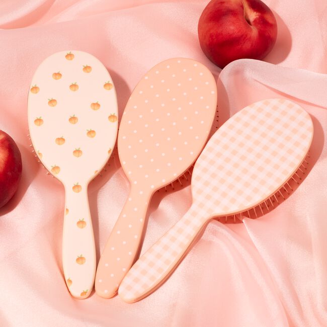 Peach Please Detangler Brush Display
