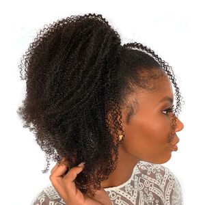 Jasmine Coil Natural Ponytail 16 Inch