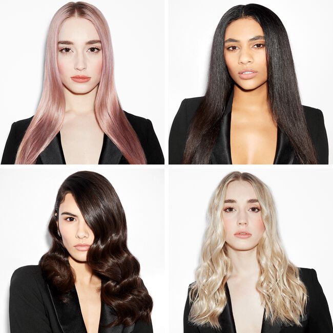 Platinum+ 1 Inch Black Flat Iron