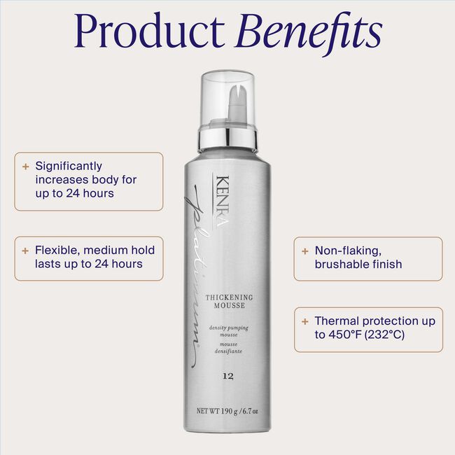 Platinum Thickening Mousse 12