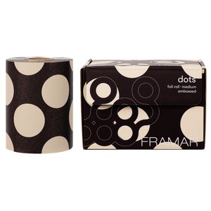 Big Brown Dots Embossed Roll