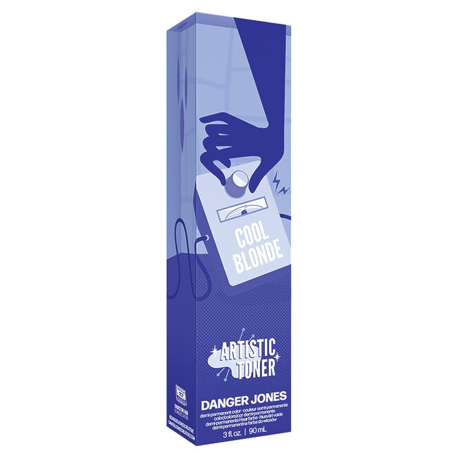 Artistic Toner Cool Blonde Demi-Permanent Cream Hair Color