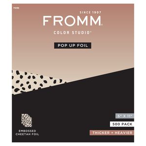 5 x 11 Embossed Pop Up Foil Cheetah Print