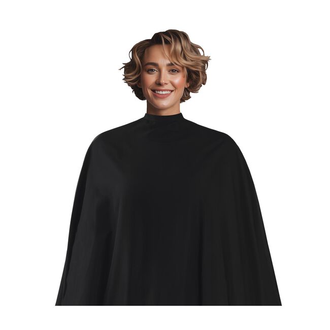 Always Black Haircutting Cape