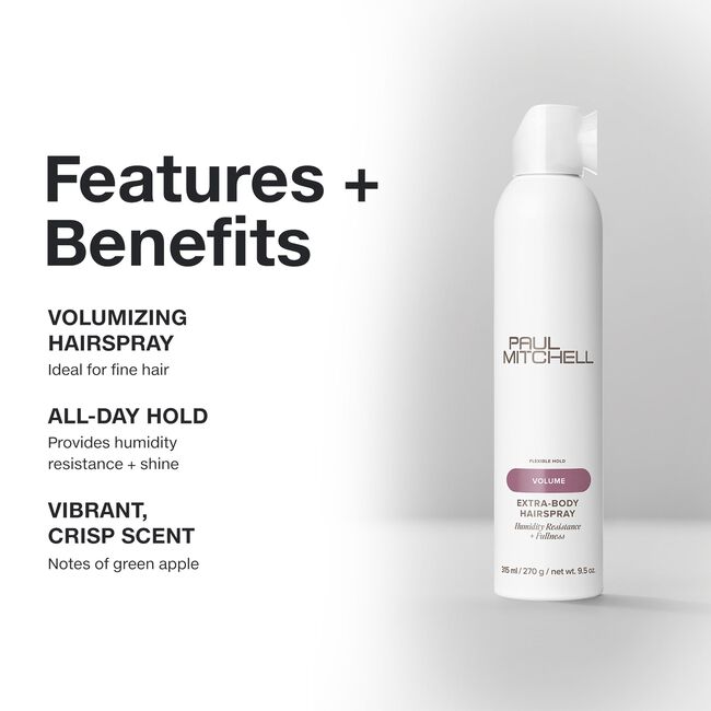 Extra-Body Hairspray 50% VOC