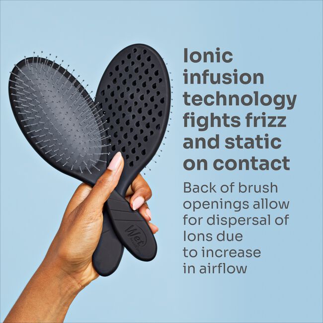 Black Frizz Free Detangler Brush