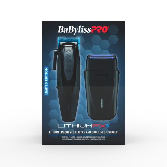 LithiumFX Clipper & Foil Shaver Set