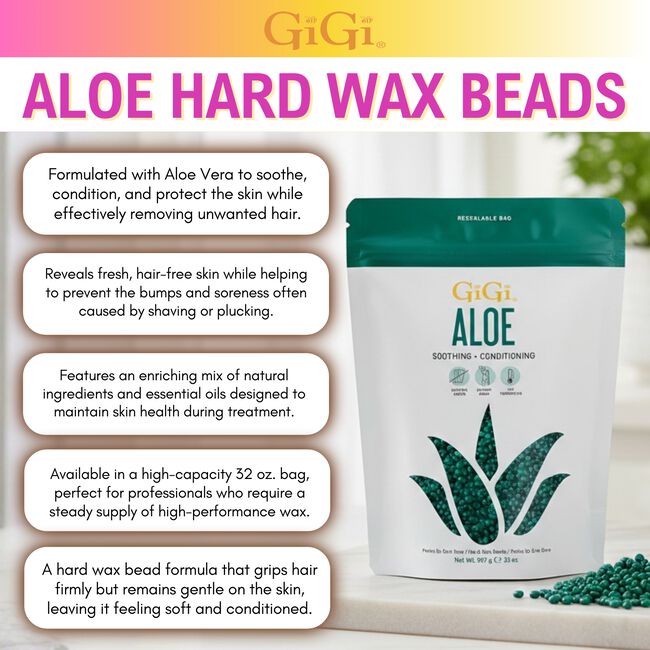 Aloe Hard Wax Beads