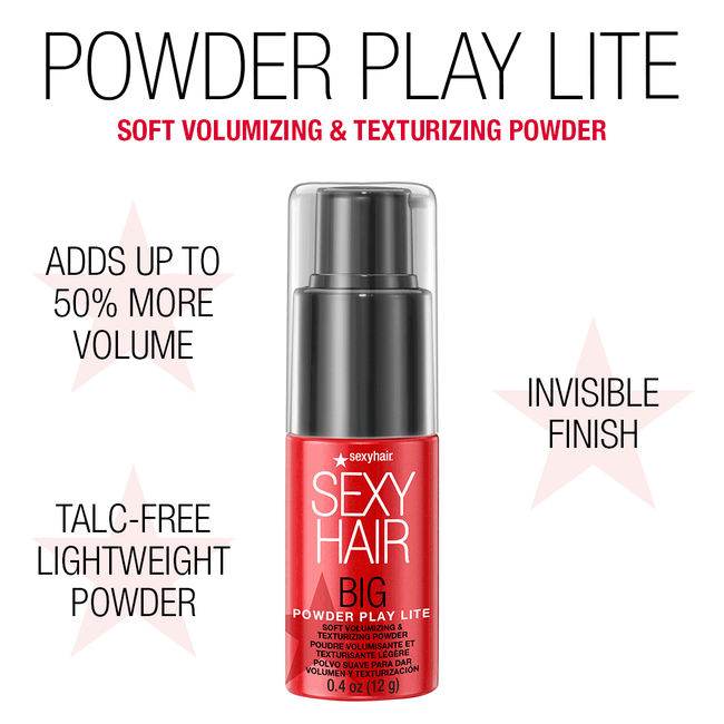 Big Sexy Hair Powder Play Lite Soft Volumizing & Texturizing Powder - Sexy  Hair Concepts | CosmoProf