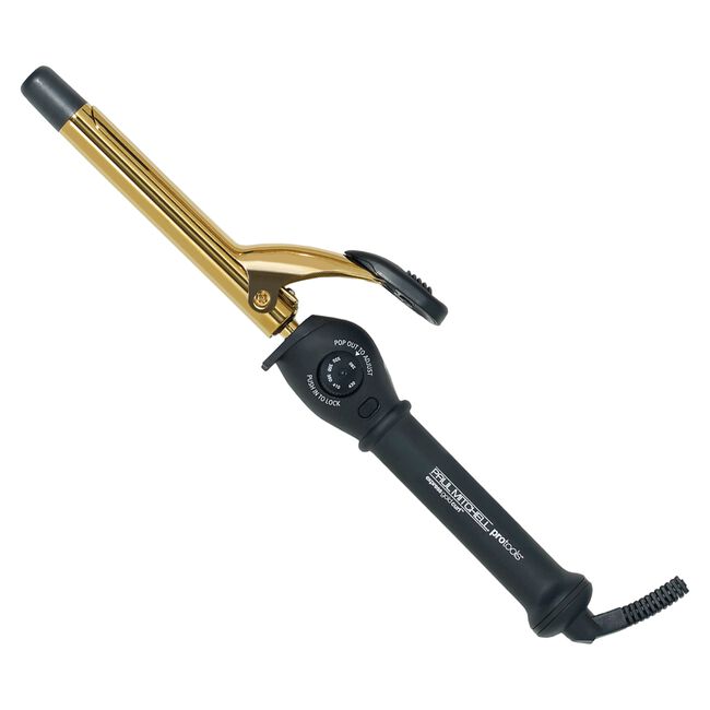 Express Gold Curl .75 Inch Spring Barrel Iron