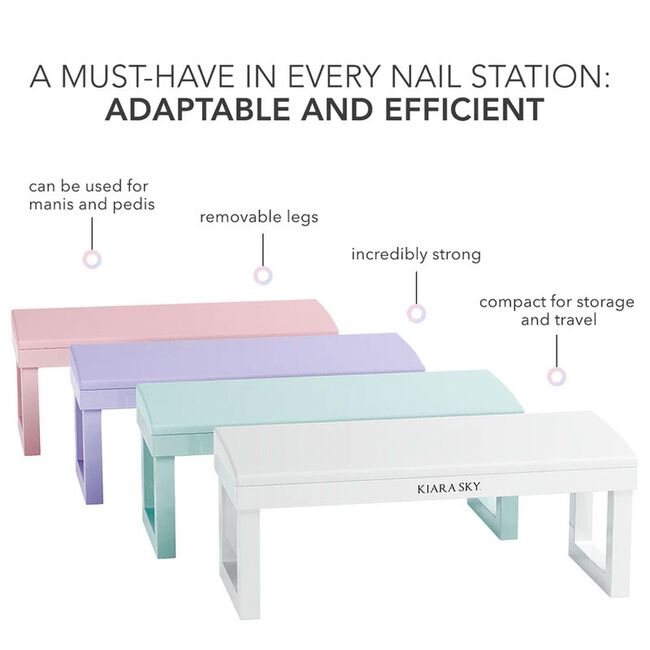 Pink Nail Arm Rest