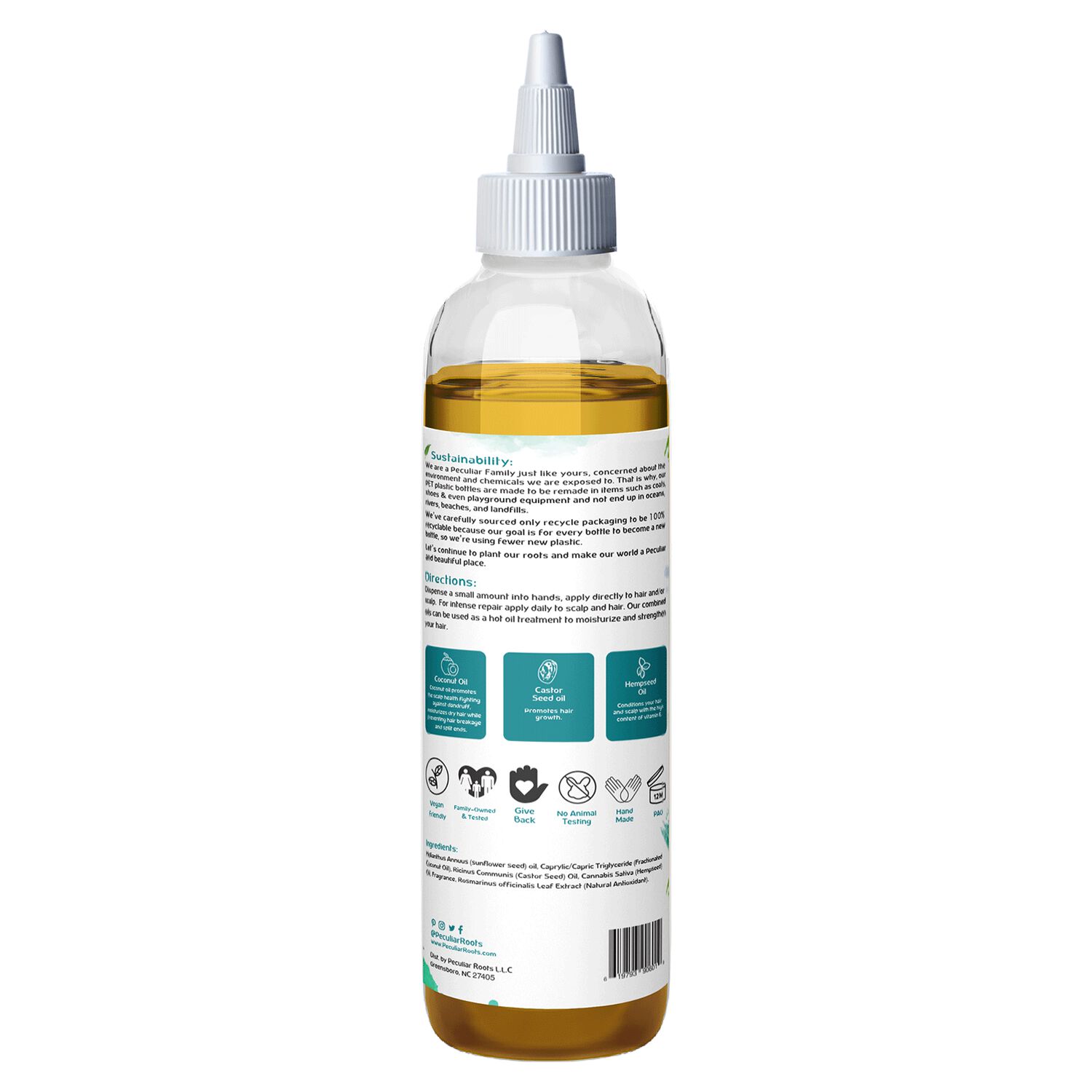 Nourishing & Conditioning Hair Oil Peculiar Roots CosmoProf