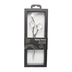 Salon Care Carved Styling Shear - 6 Inches