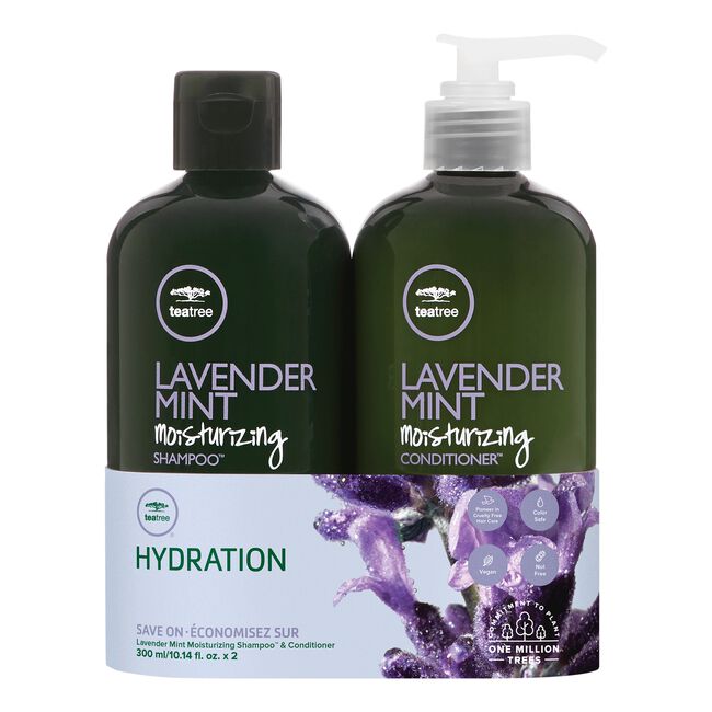 sne hvid ubehagelig hvordan man bruger Tea Tree Lavender Mint Moisturizing Shampoo & Conditioner - John Paul  Mitchell Systems | CosmoProf