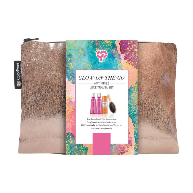 CrazySmooth Holiday Shampoo, Condition Travel Kit