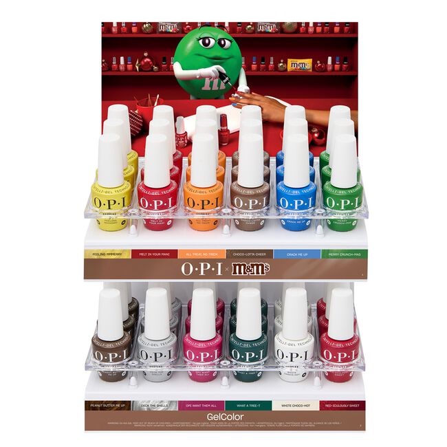 OPI x M&M GelColor Stock-in-Box