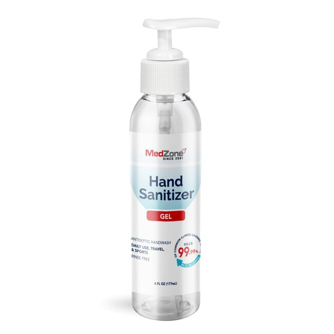 MedZone Hand Sanitizer Gel with Pump