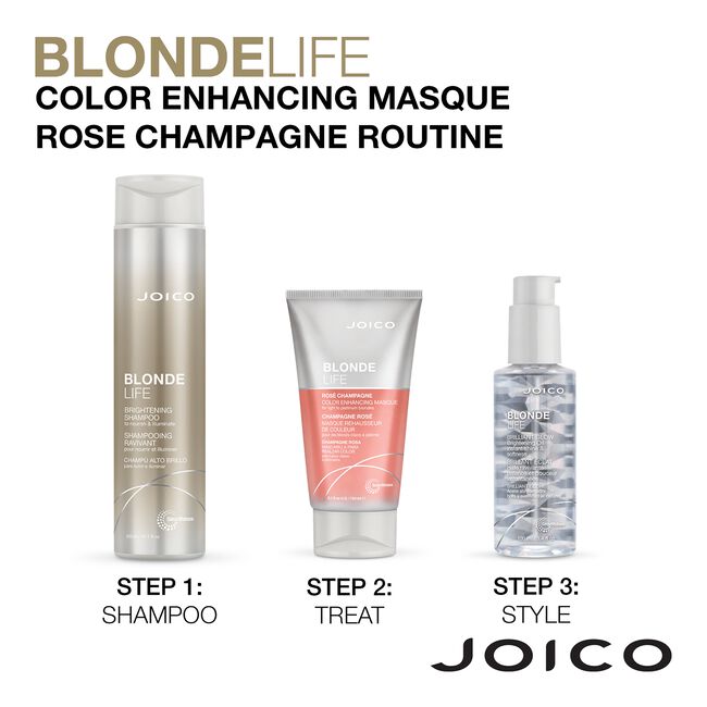 Rose Champagne Blonde Life Color Enhancing Masque