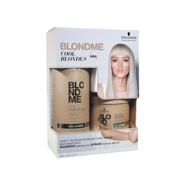 Udseende Afvigelse skal BlondMe Cool Blondes Shampoo, Conditioner Duo - Schwarzkopf Professional |  CosmoProf