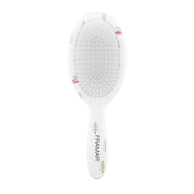 Evergreen Holly Days Detangle Brush