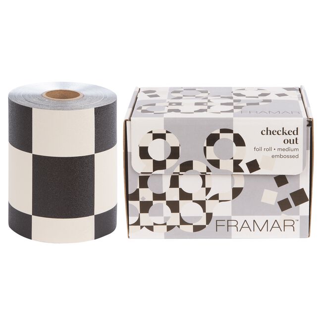 Checked Out Medium Embossed Roll