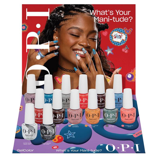 What's Your Mani-tude GelColor Display