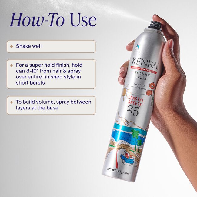 Special Edition Volume Spray 25 50% VOC Coastal Breeze