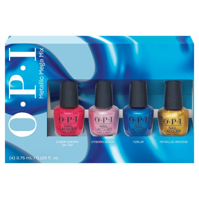 Metallic Mega Mix Nail Lacquer Mini Pack