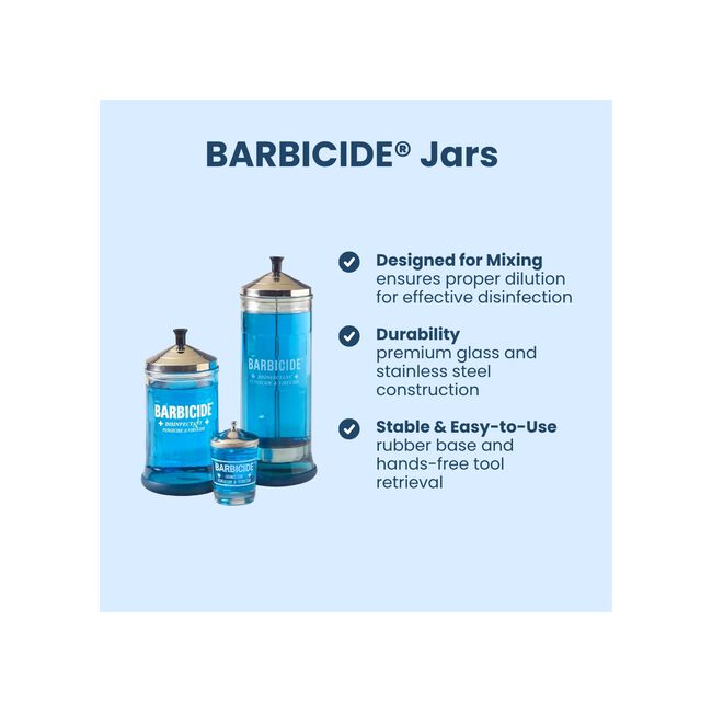 Barbicide Midsize Jar