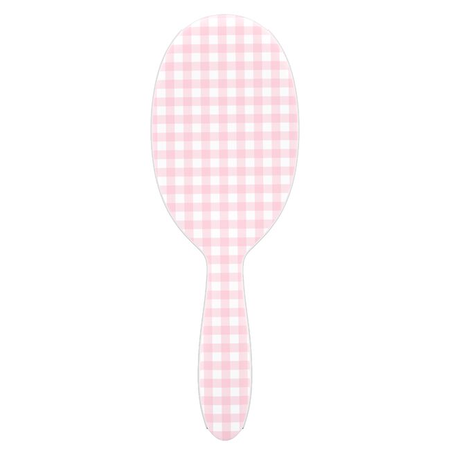 Gingham Pink Detangle Brush