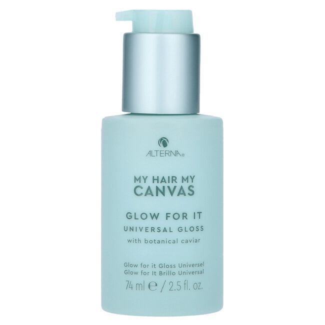 My Hair. My Canvas. Glow For It Universal Gloss