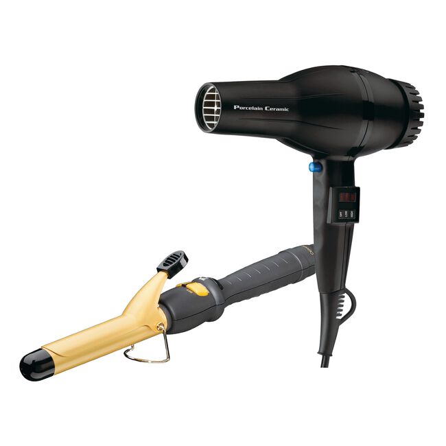 BaBylissPRO Ceramic Superturbo Dryer, Spring Iron 1 Inch