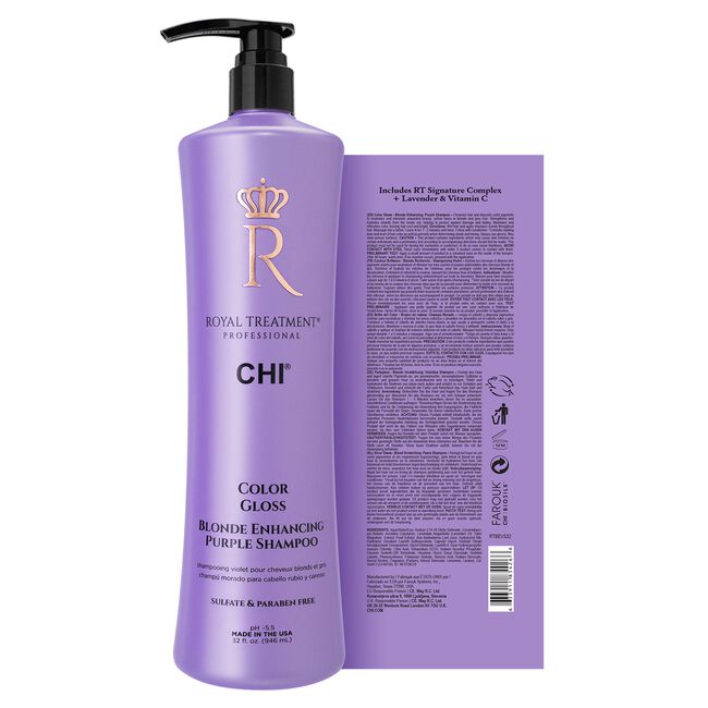 Royal Treatment Color Gloss Blonde Enhancing Purple Shampoo