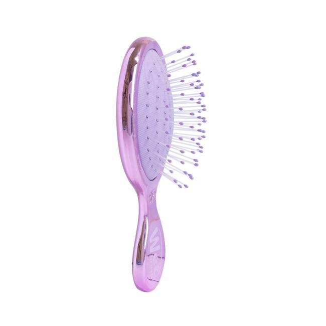 Purple Festive Mini Detangler Brush