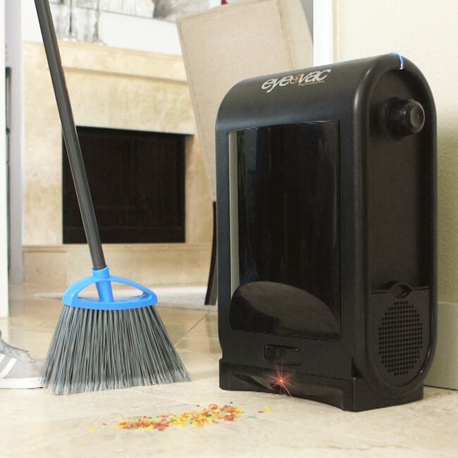 Professional Black Electric Dustpan Vacuum EyeVac CosmoProf