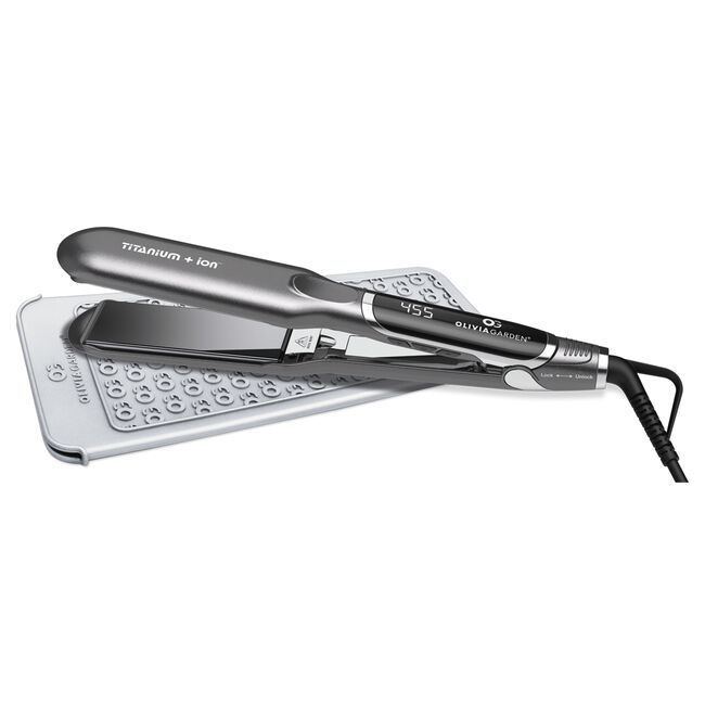 Titanium + Ion 1.5 Inch Flat Iron