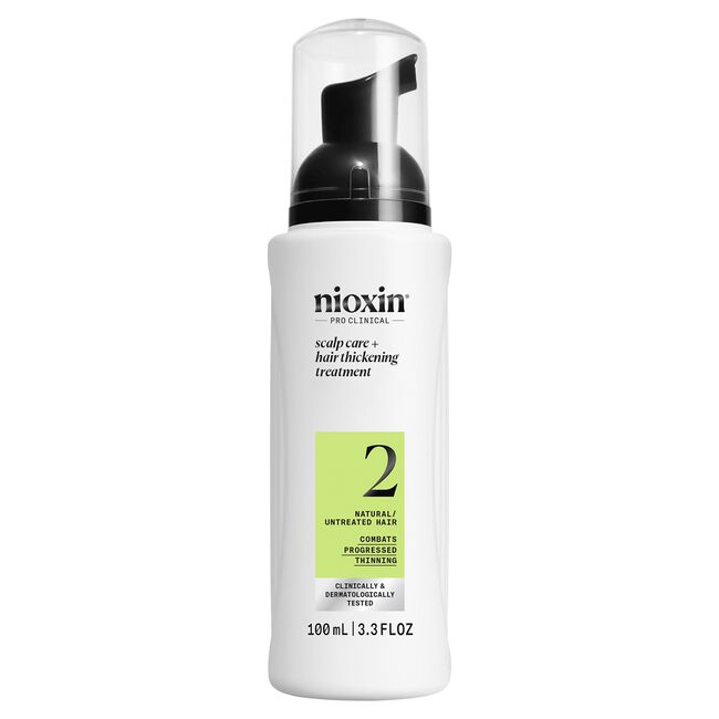 Nioxin System 2 Scalp Treatment - 3.3 Oz Bulk Package For Hair Loss Prevention